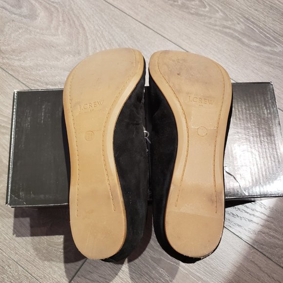 J. Crew Anya Suede Ballet Flats - Picture 5 of 9